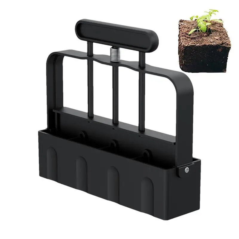 

Handheld Seedling Soil Block Maker 2 Inch Soils Blocking Tool Used for Seedling Greenhouse Garden Supplies