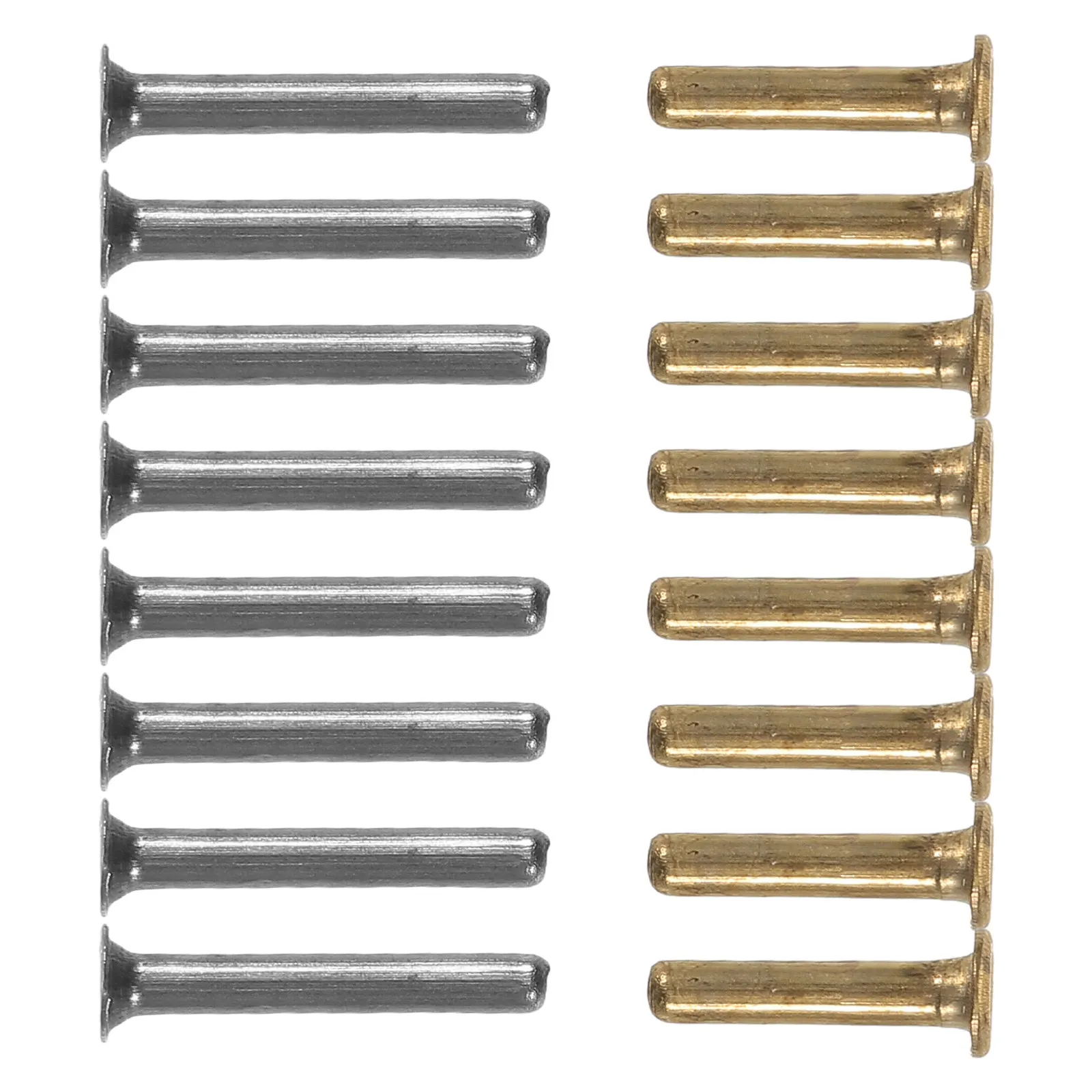 16Pcs Umbrella Rivet Parts Universal Rib Repair Pins for Folding Umbrellas Threefold Automatic Long Handle Umbrella Spoke