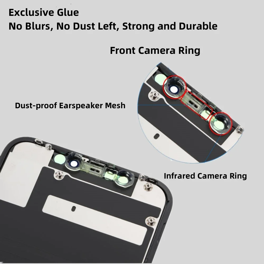 Imagem -06 - Substituição da Tela Oled para Iphone Display Lcd Tft 3d Touch True Tone Iphone 11 xs Max