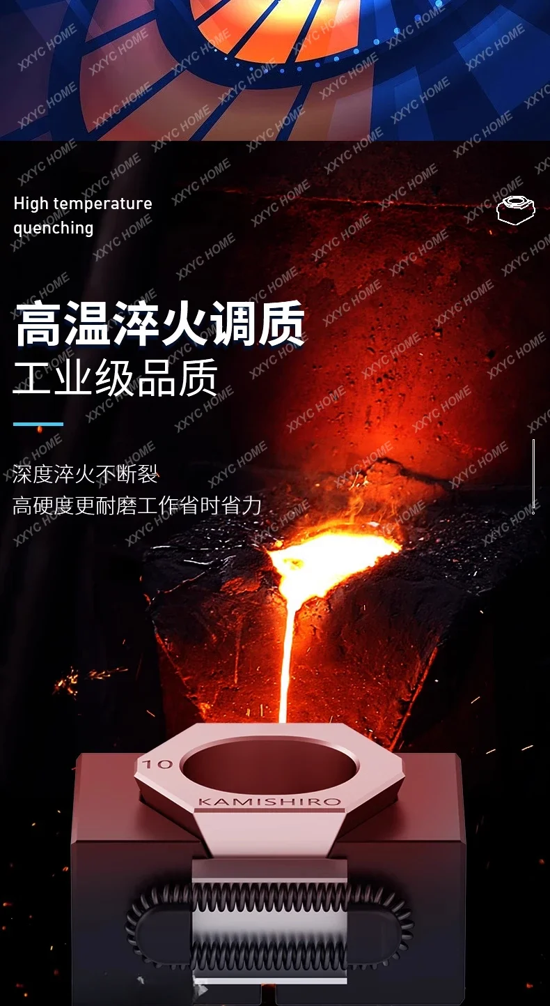 Fixture Multi-station oblique wedge type tooth surface expansion clamping block machining center Parallel side precision vice