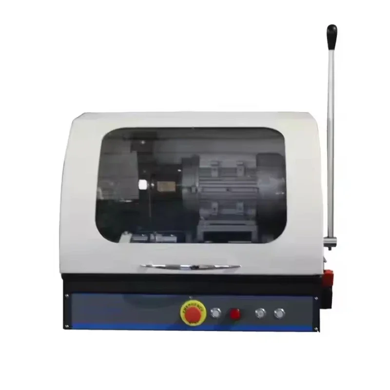 Manual phase cutting machine abrasive cutting machine cutting material test