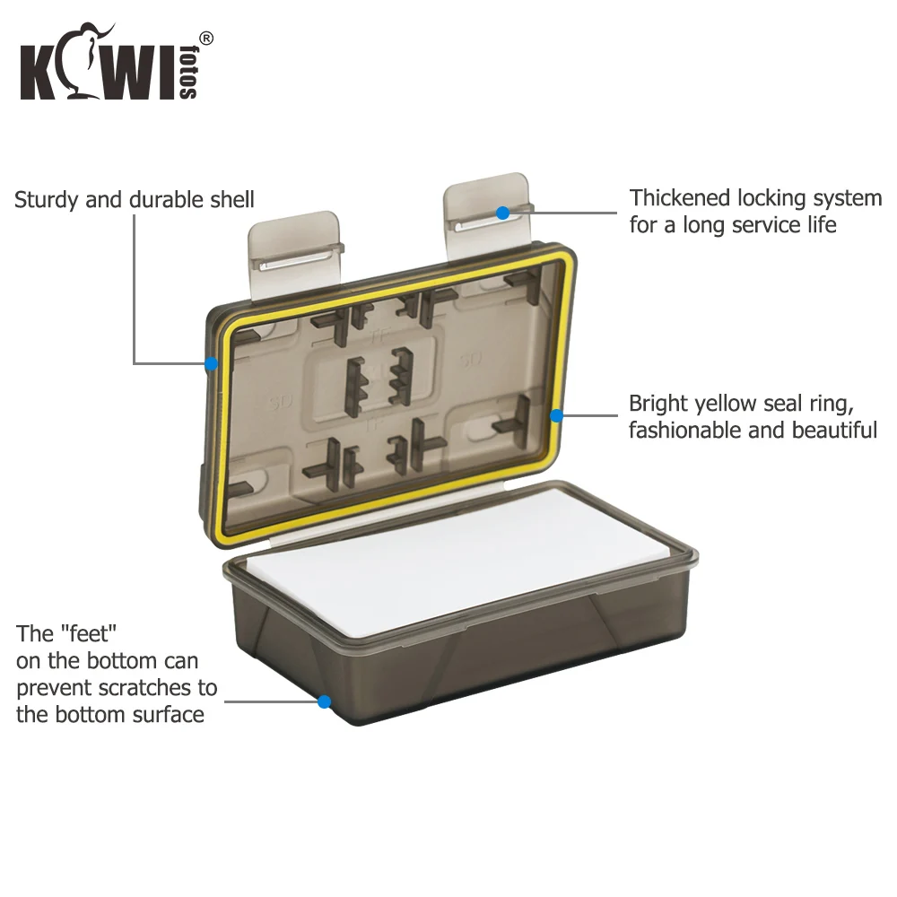 MSD SD بطاقة الذاكرة صندوق مع فتحات بطارية الكاميرا لسوني NP-FW50 NP-F550 NP-BX1 نيكون EN-EL14A كانون EN-EL15 LP-E6