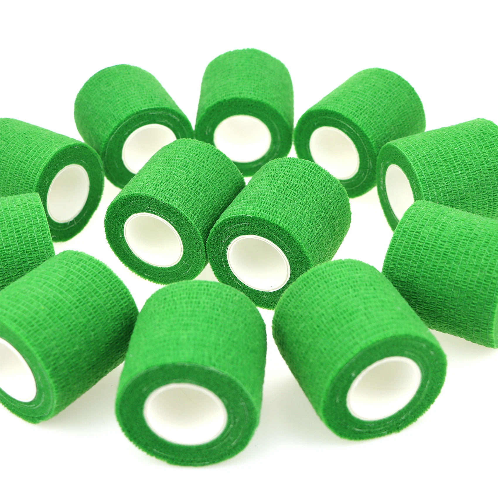 

10 Pack Vet Wrap Pet First Aid Tape Self Adherent Cohesive Bandage for Dogs Cats Horses Breathable 5cm