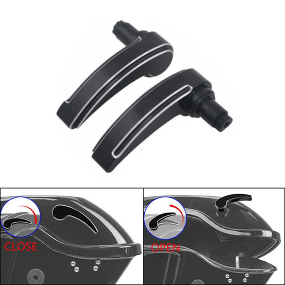 Для 14-более поздних моделей Harley Touring Motorcycle Saddlebag Рычажный фиксатор Lifter модели Electra Road Street Tri Glide с жесткими сумками для седла