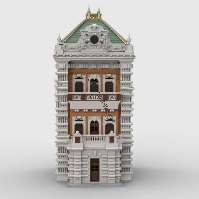 

New 10170Pcs City Hot Street View Moc Modular Palace Library Model Custom Puzzle Diy Creative Ideas Kid Toy Birthday Gifts