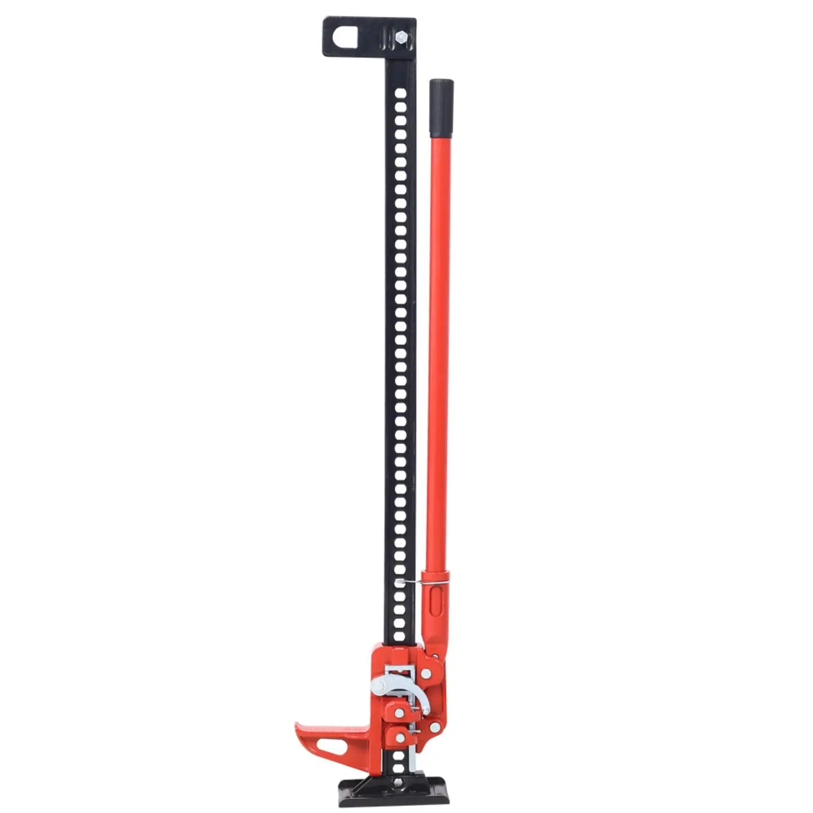 

Steel 48 Inch High Lift Farm Jack Ratcheting Manual Car Jack for Heavy Load Lifting Tractor SUV Truck Agricultural Use
