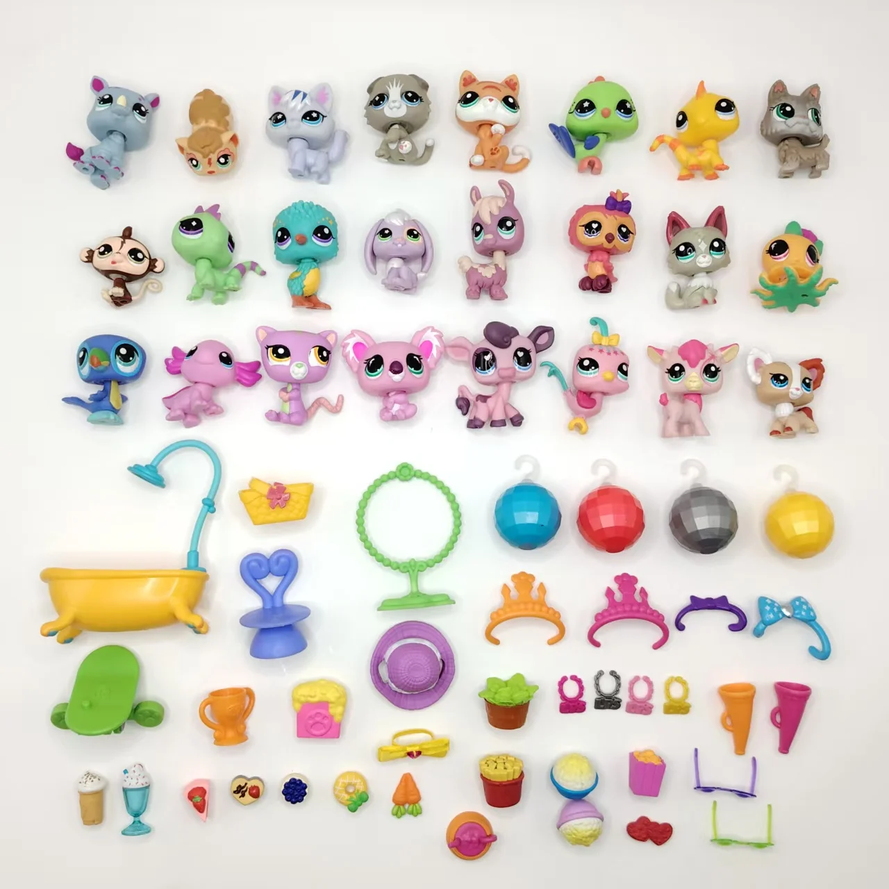 Acessórios Originais para Bonecas Lps Pets, Figuras de Coleção, Brinquedos de Animais Fofos, Presente de Aniversário para Crianças