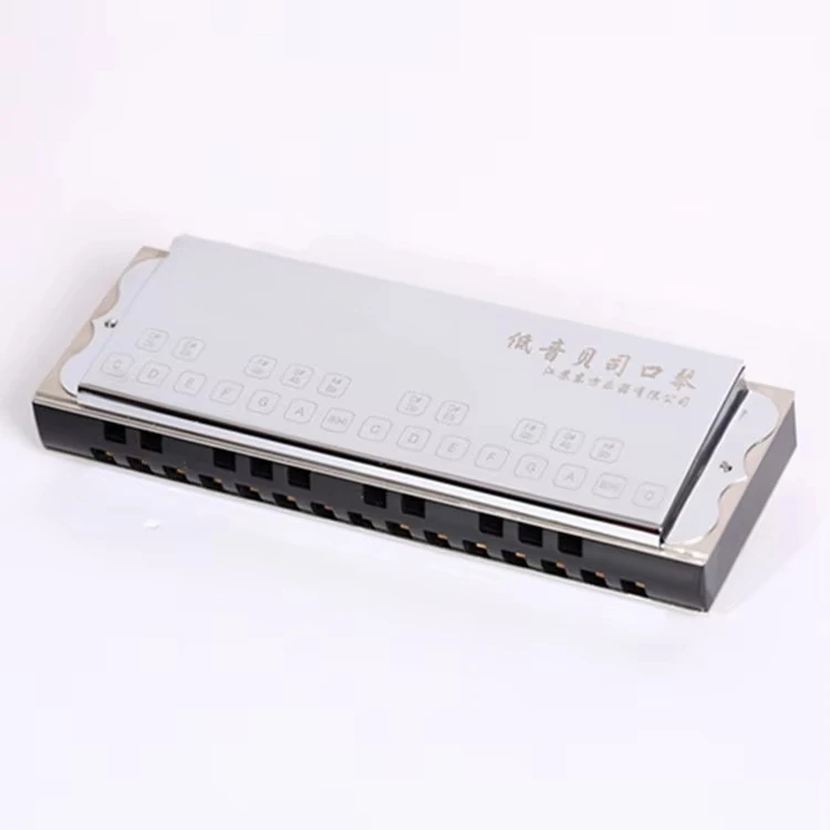 T1 25 Holes Musical Instruments Brass Reedplate Bass Harmonica