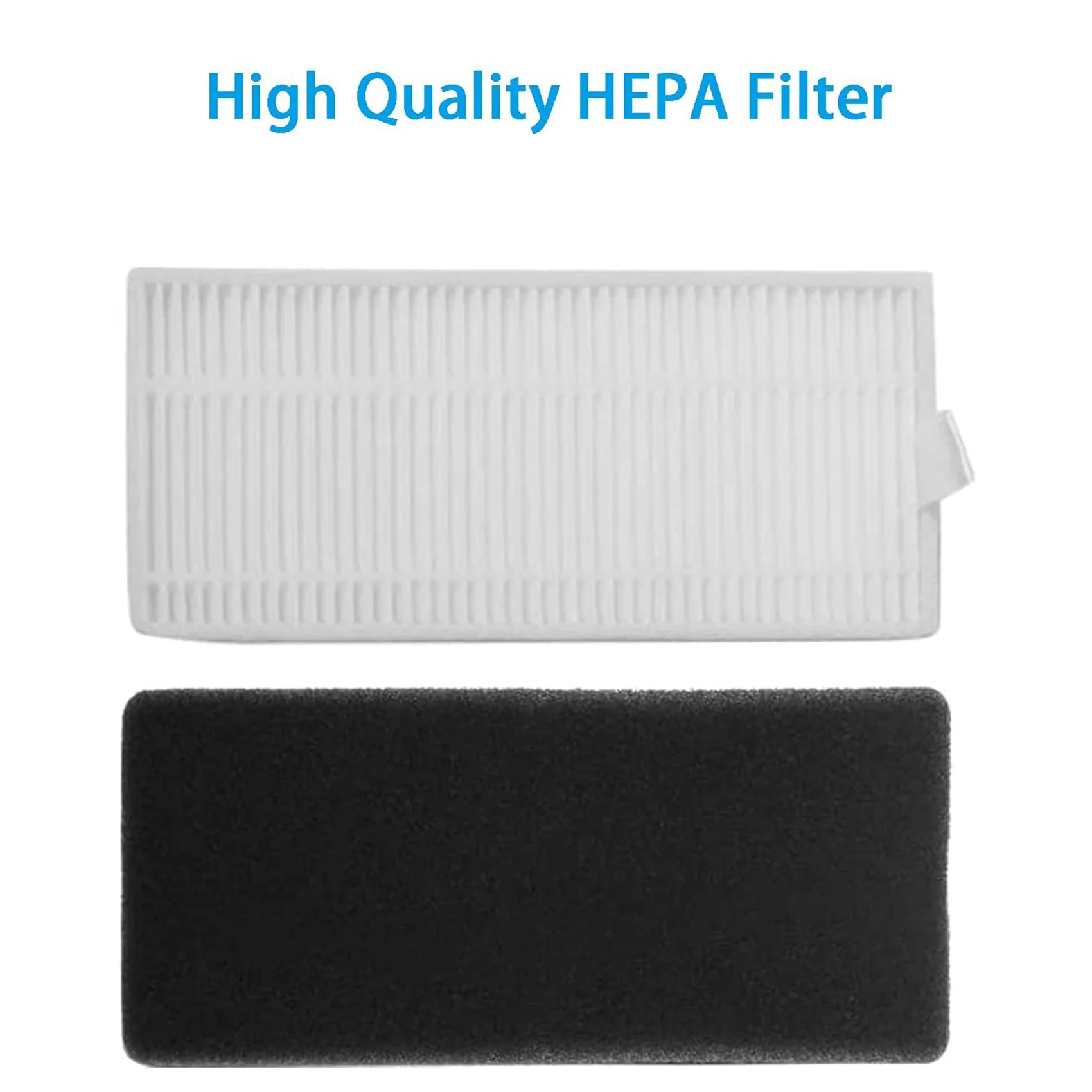 ชุดอะไหล่แปรงเสื้อผ้ากรองสำหรับอะไหล่เครื่องดูดฝุ่นหุ่นยนต์ K650 yeedi (17ชิ้น)