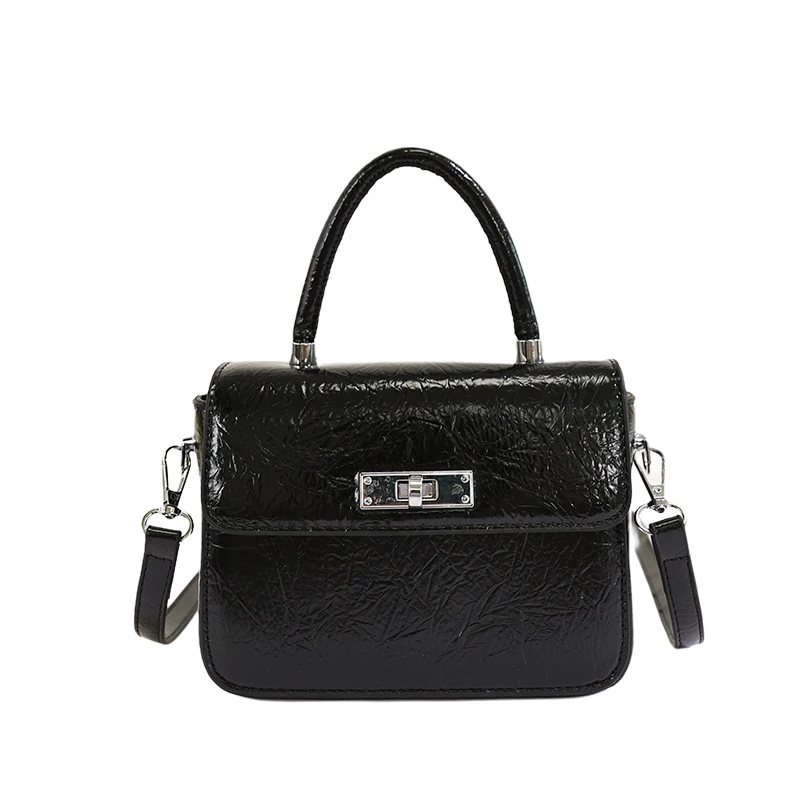 2026 New Retro Small Square Handbag Women's Minimalist Single Shoulder Crossbody Bag Versatile Phone Bag view 6