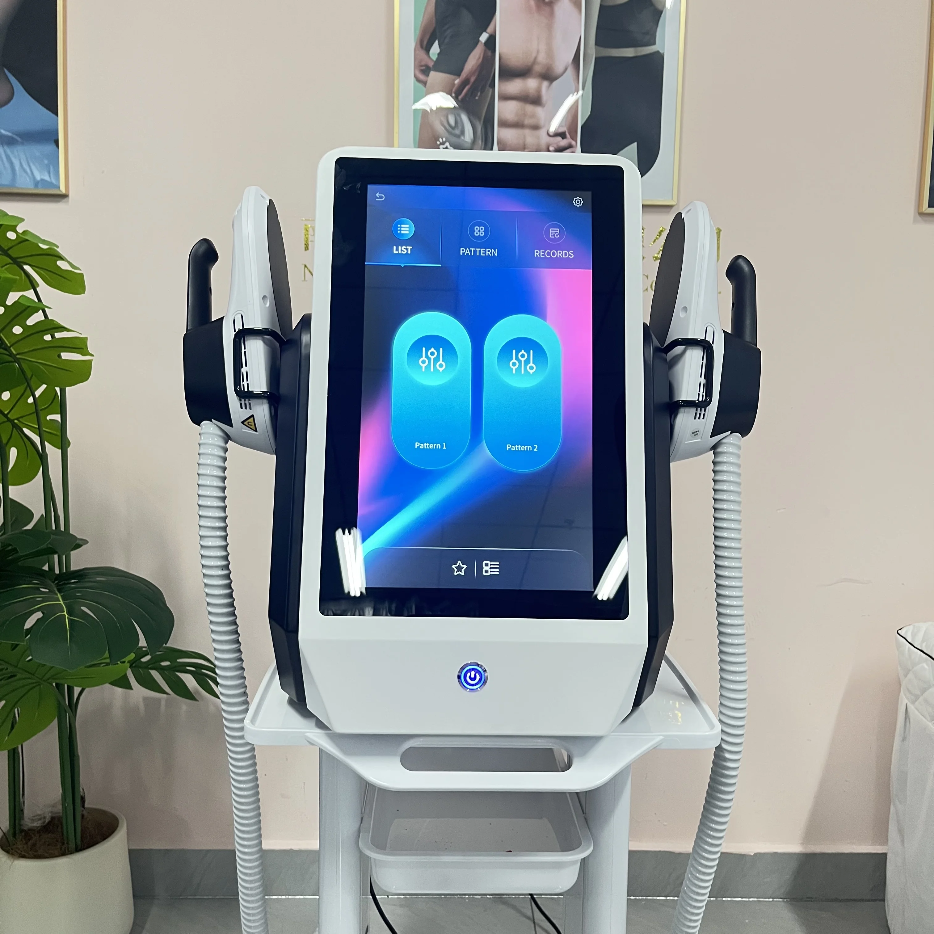 Professional MYOslim EMS Body Slimming Machine Muscle Stimulation Weight Loss Therapy 4-Handle for Pelvic Buttock Fat Burning - view 2