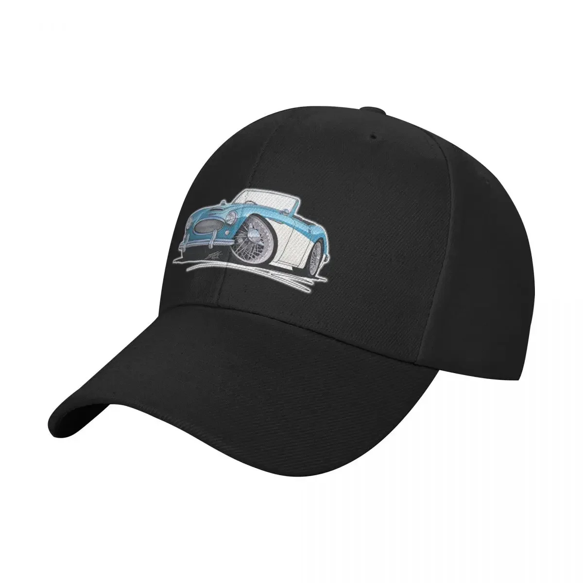 Austin-Healey 3000 Blue/White Baseball Cap Sunscreen Trucker Cap Anime For Girls Men's