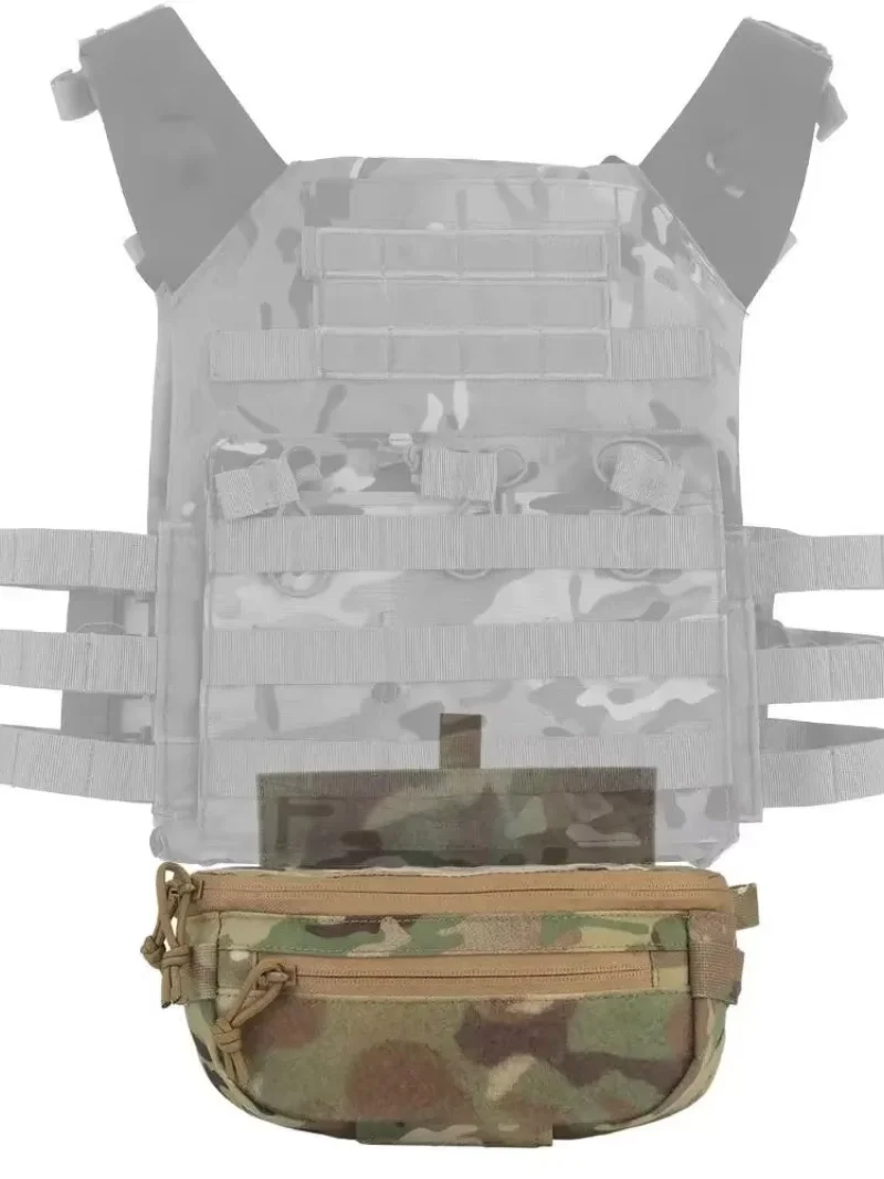Tactical Hanger Pouch Compact Abdominal Dangler Pack Quick Release Shoulder  Bag Integrates Hunting Vest Plate Carrier Airsoft - AliExpress 18