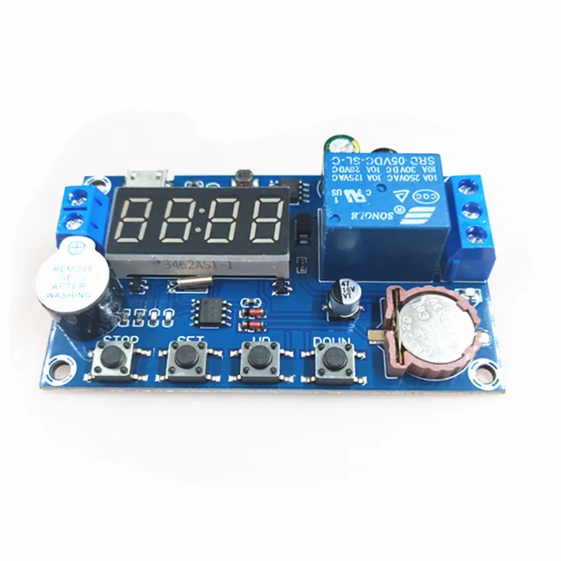 XY-BJ Real Time Timing Delay Timer Relay Module DC5-60V Switch Control Board Module Clock Synchronization Multiple Mode Control