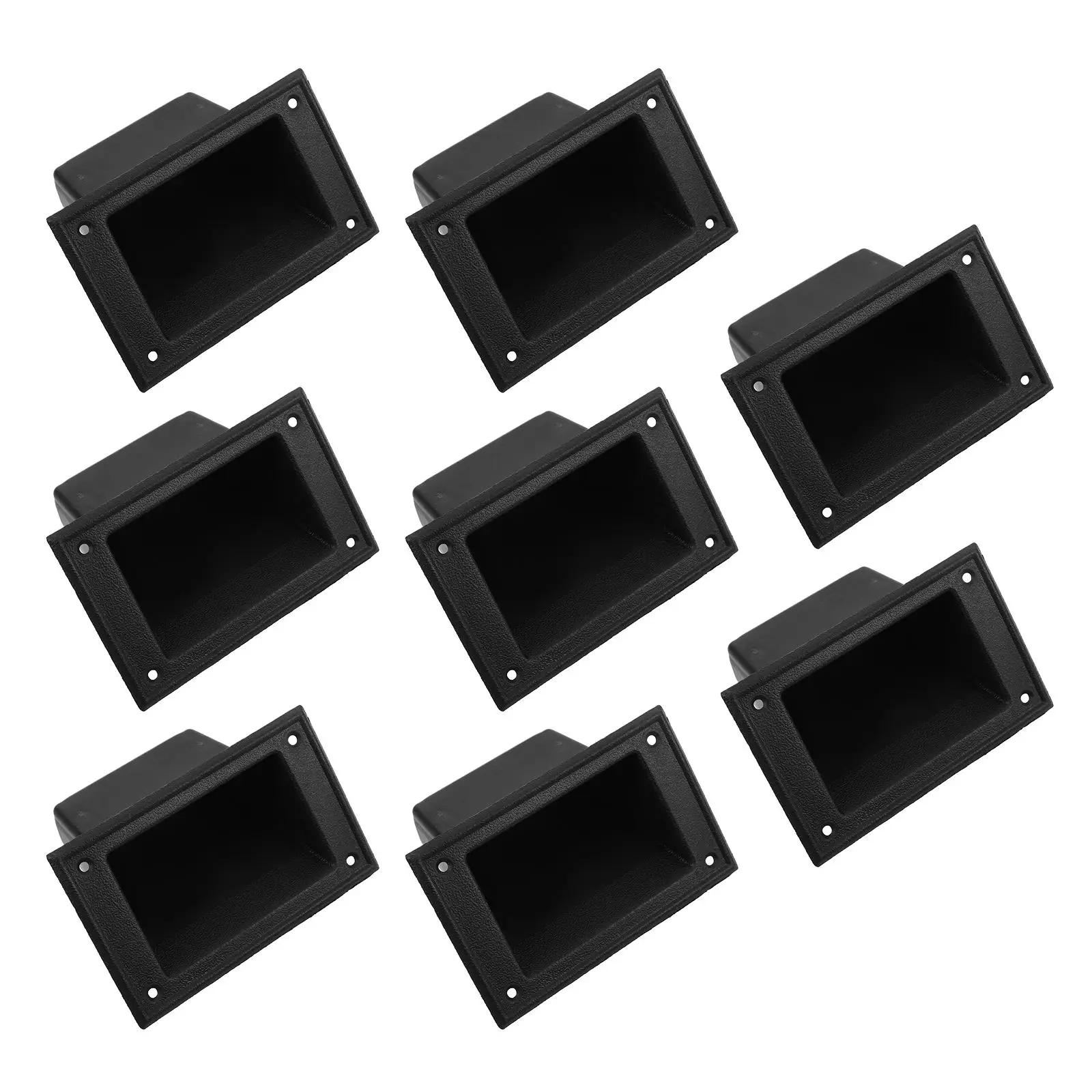 

8 Pcs Speaker Handle Cabinet Pull Accessories Cupboard Push Handles Plastic Removable Thickened
