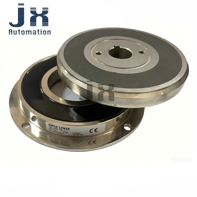 Emco Lenze 24VDC 120Nm 50W Built-in Bearing Type Electromagnetic Clutch 14.105.16.1.1 Shaft Hole 30mm H7