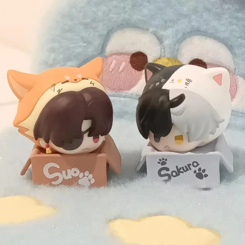 

Официальный ветробойщик, милый домашний штабелируемый серии, слепая сумка, мультяшная мини-версия Q, декор для рабочего стола, аниме-модель, индивидуальный подарок для фанатов