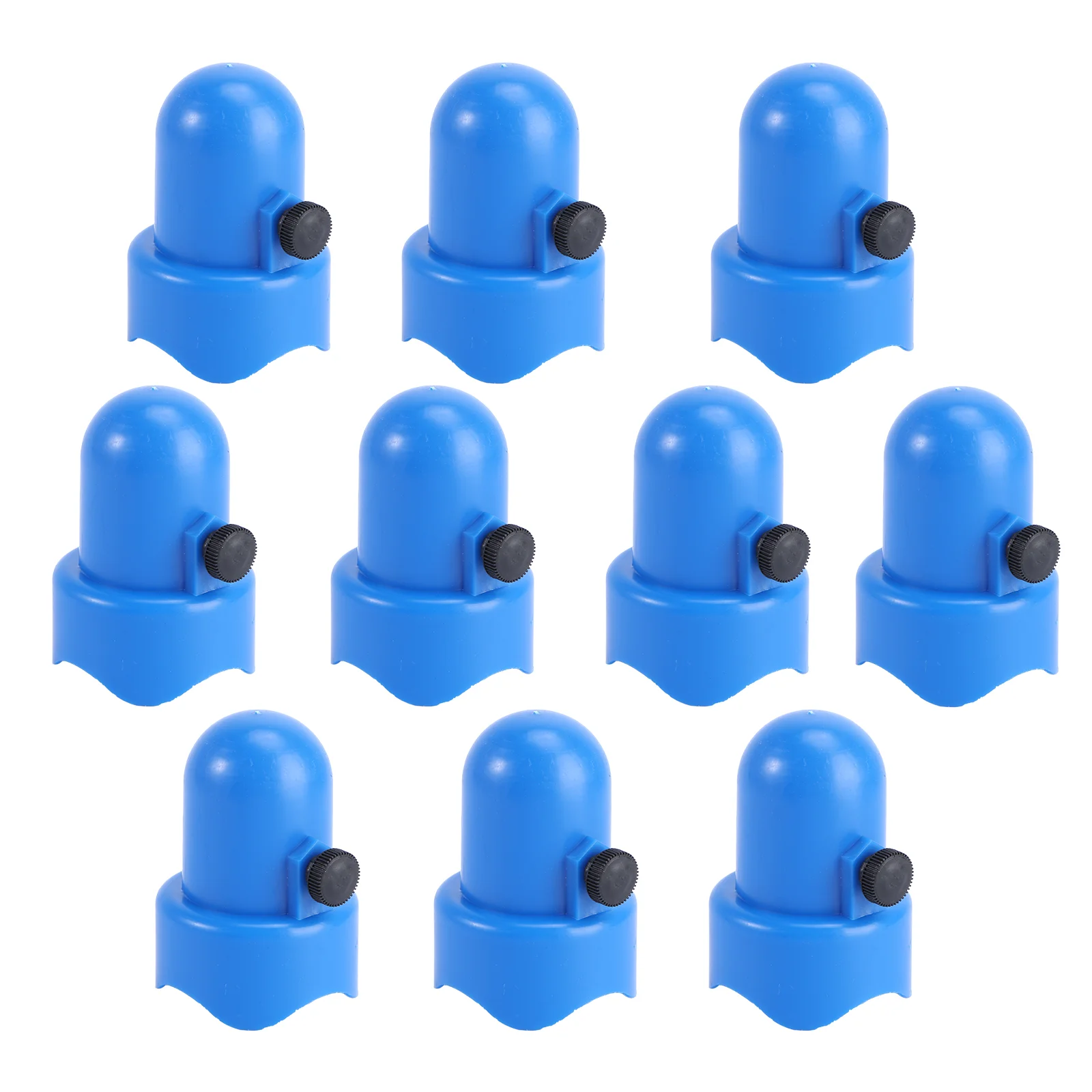 10 Pcs Plastic Pipe Cap Reliable Trampoline Pole Enclosure Fixing Parts Accessory Replacement Cap