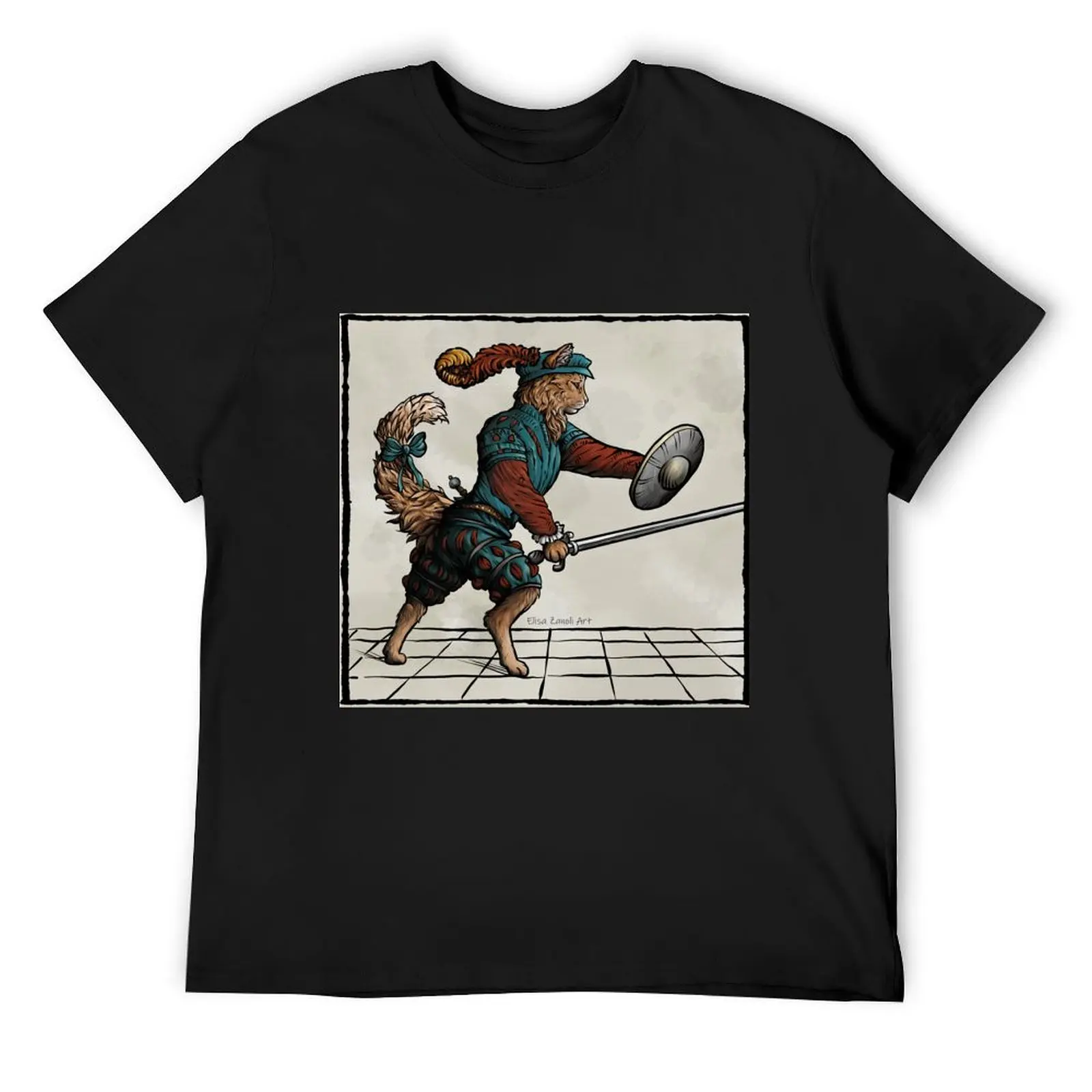 

Maowrozzo - Sword and Buckler T-Shirt fashion shirts summer shirt essential t shirt plus size tops men t shirts