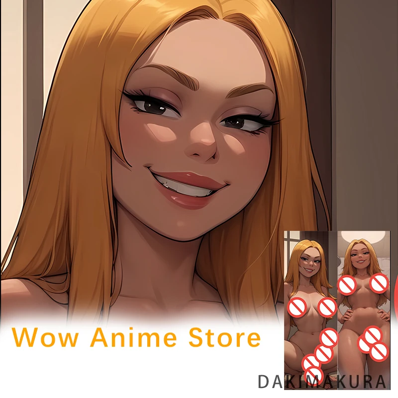 Dakimakura غطاء فوتا فرانسين سميث أنيمي على الوجهين طباعة المخدة وسادة الجسم بالحجم الطبيعي