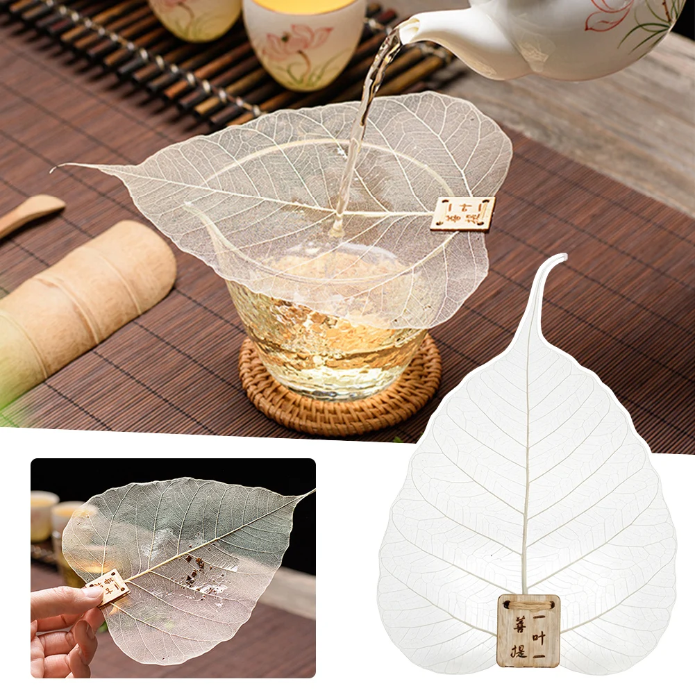 Bodhi-Leaf Teesieb, kreatives Zen-Teezeremonie-Zubehör, Teesieb, traditionelles Gongfu-Tee-Liebhaber-chinesisches Tee-Werkzeug