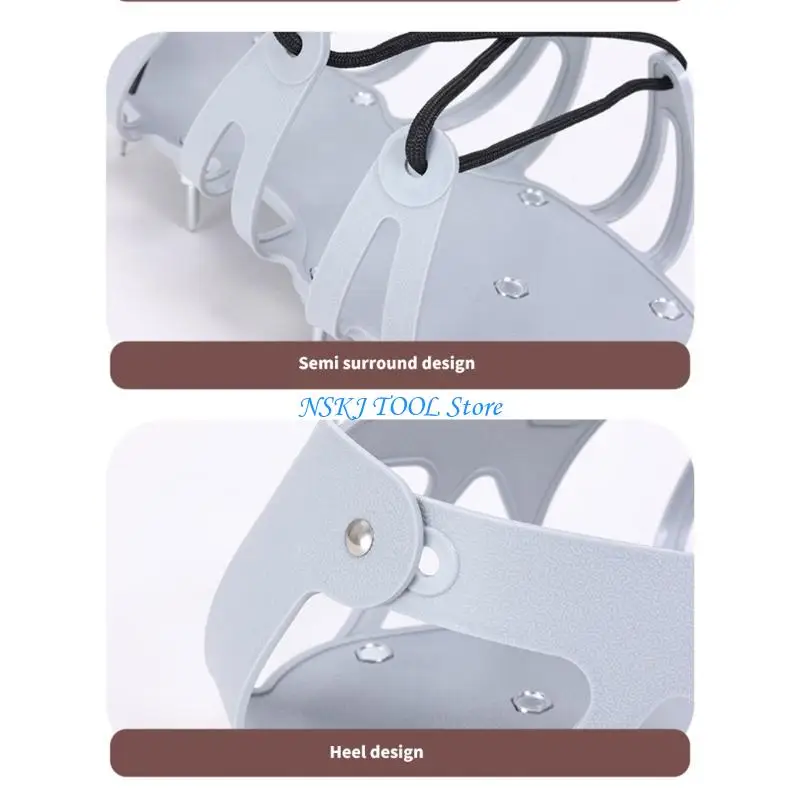 L8RC أحذية مدببة للأحذية الهوائية للحديقة أداة تهوية الفناء والحديقة #5