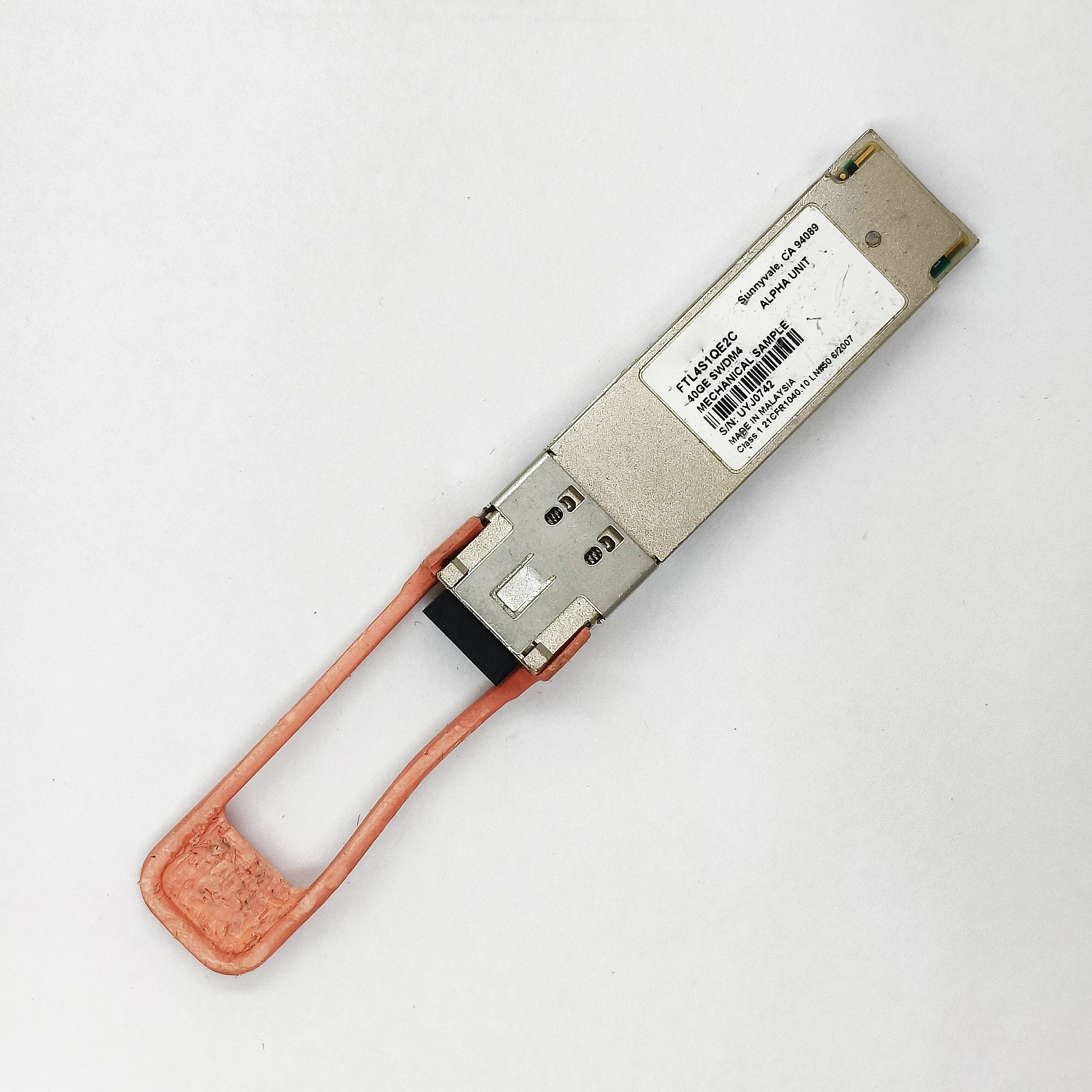 Genuine For Finisar FTL4S1QE2C Alpha unit 40GE SWDM4 850nm MMF 300m LC QSFP Preowned Transceiver Optical Module