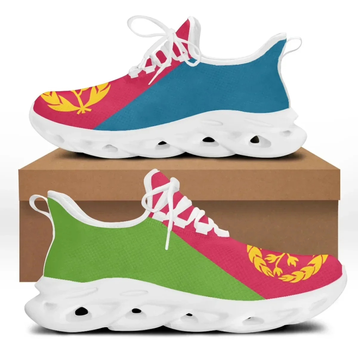 إريتريا حذاء رياضة للرجال الصيف الربيع المشي نمط أحذية سوبر لينة شبكة رجل النسيج تنيس masculino 2022 envío مجانا #3