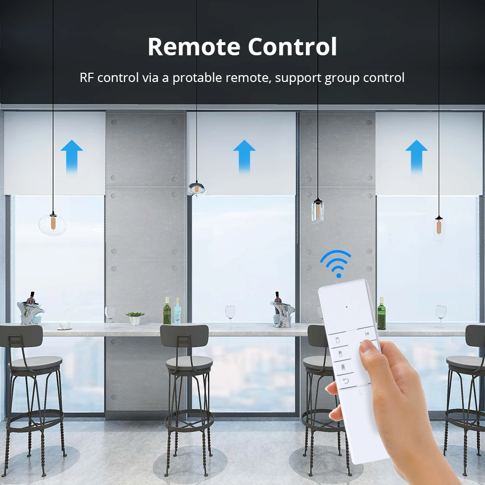 Zemismart motorizado elétrico recarregável com dongle wi-fi para 17 25 28mm tubo tuya persianas roller shade alexa google home