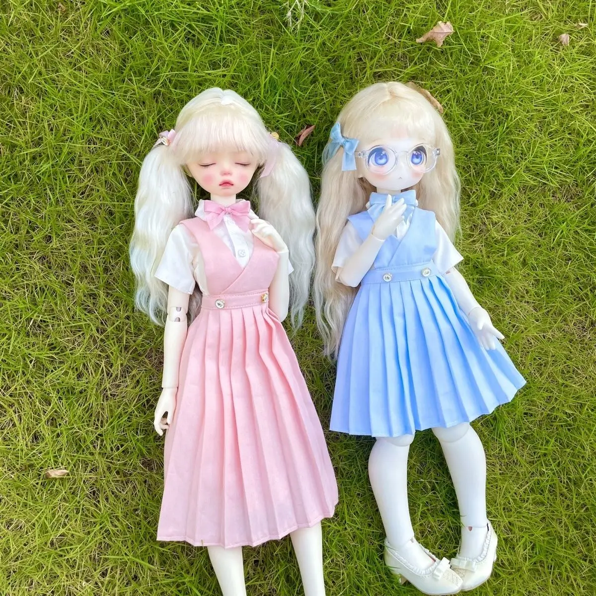 

1/6 1/5 1/4 1/3 Doll's Clothes Suit for 30/36/45/60cm Bjd Doll JK Uniform Set Dress Up Toys Play House Doll Accessories, No Doll