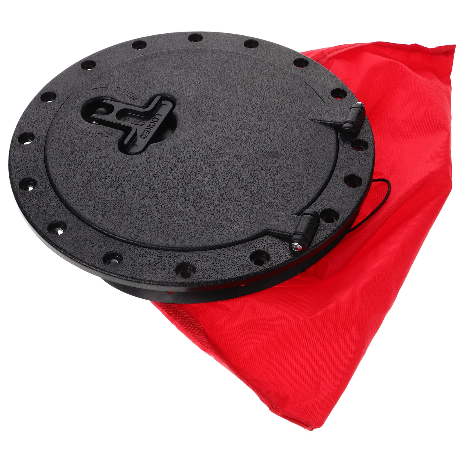

8 Inch Round Kayak Hatch Cover Waterproof Sealing Deck Plate Detachable Inspection Port for Boat Canoe Marine Accessories