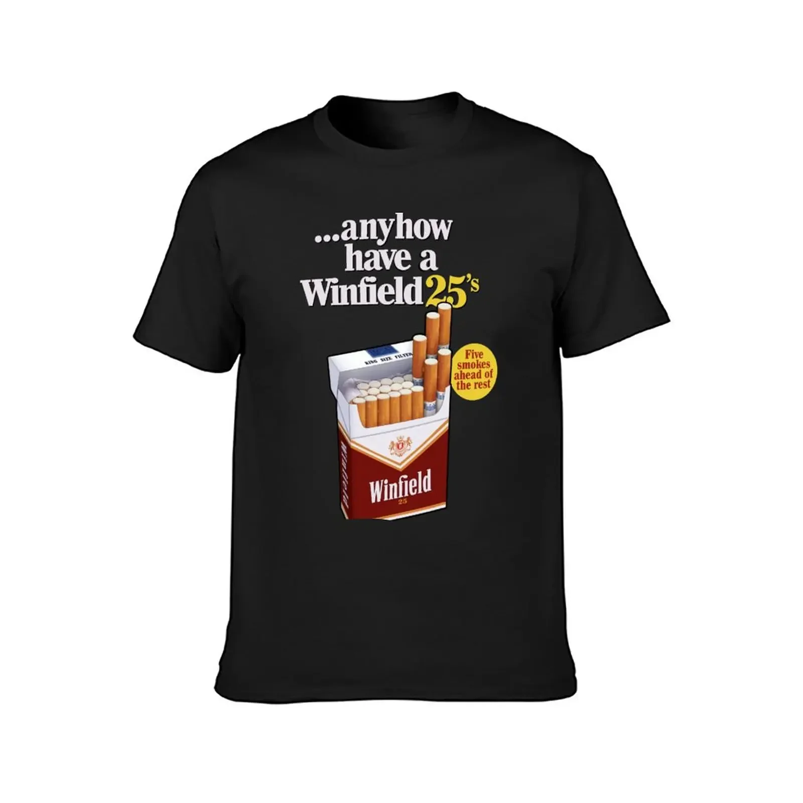 ...Anyhow Have A Winfield 25's T-Shirt summer clothes for a boy summer top quick drying mens clothes