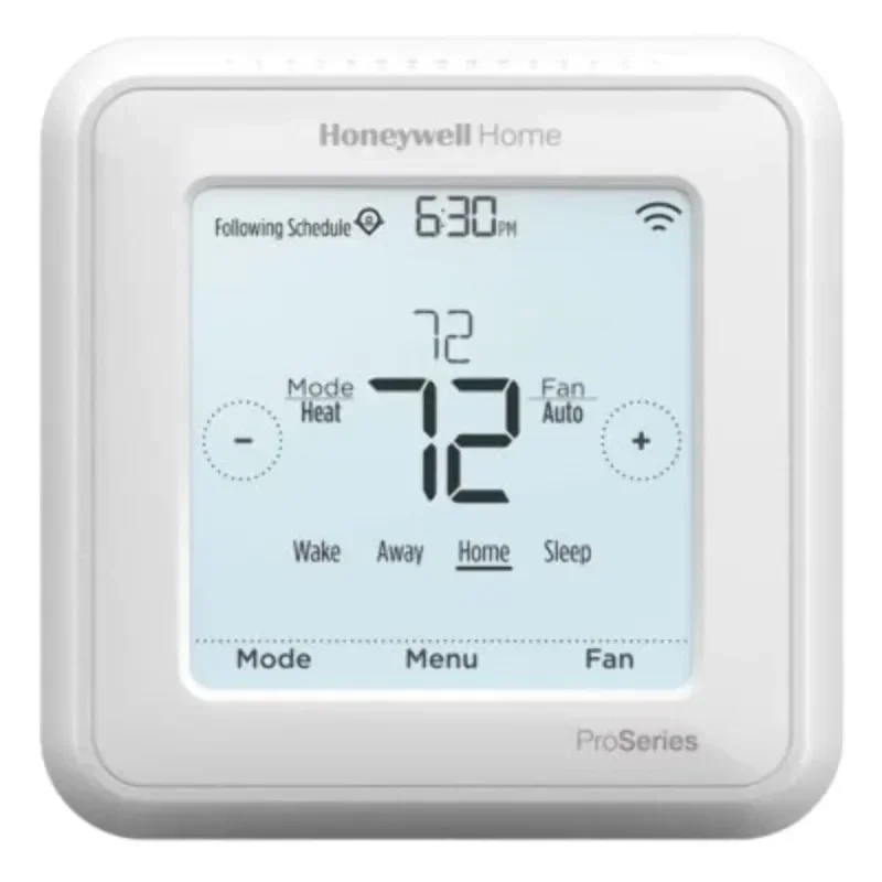 

Honeywell TH6220WF2006/U Lyric T6 Pro Wi-Fi Programmable Thermostat with Stages Up to 2 Heat/1 Cool Heat Pump