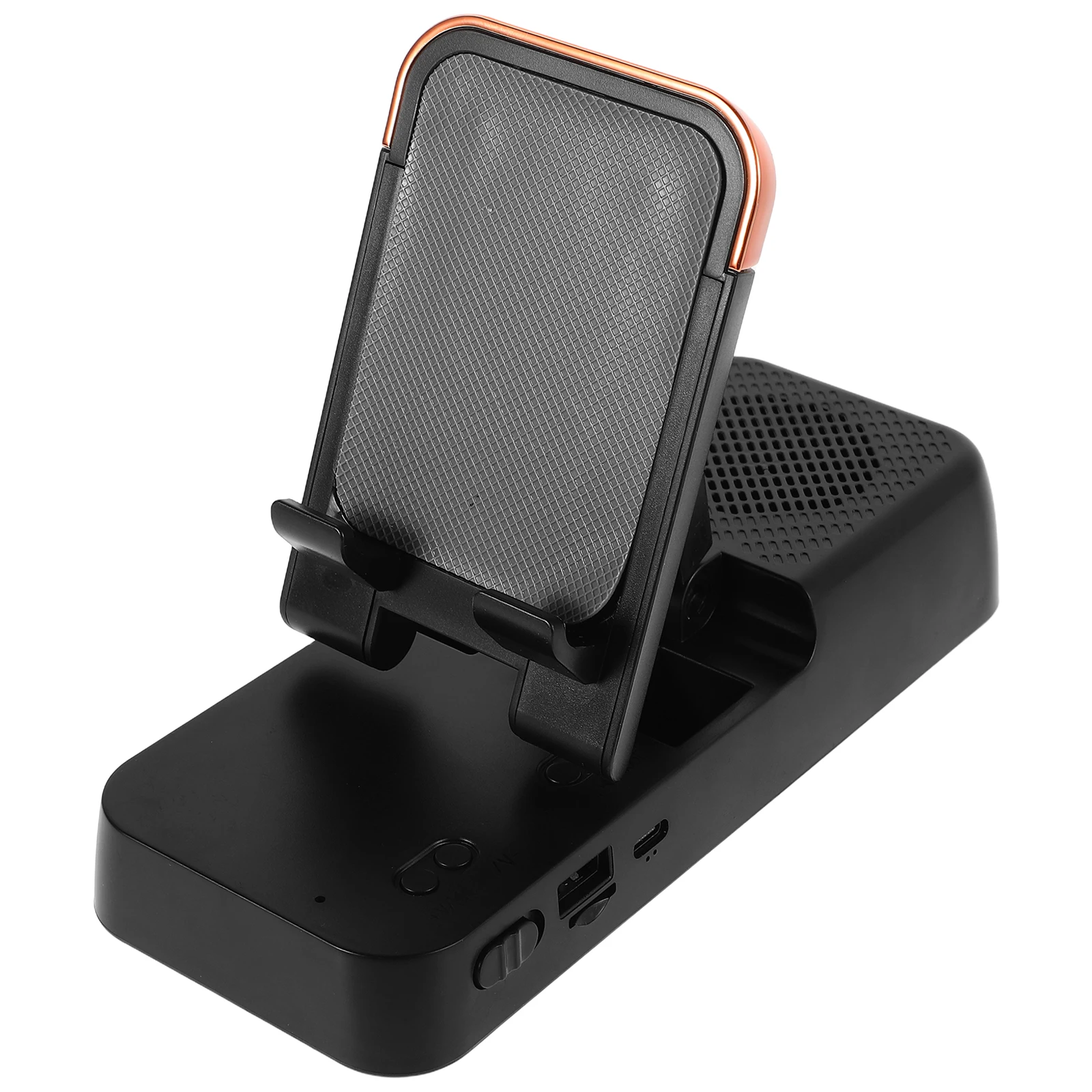 

Speaker Phone Holder Computer Office Desk Accessories Audio Plastic Cellphone Stand Desktop