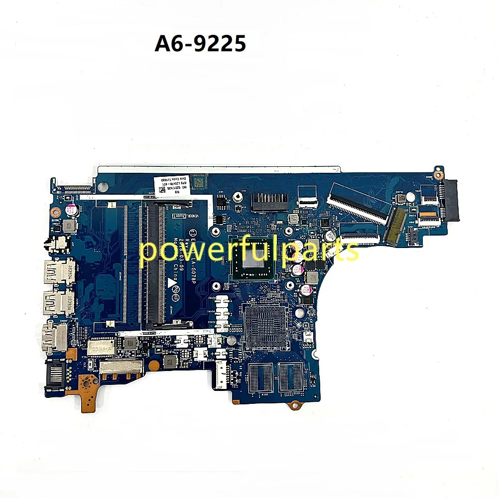 

Материнская плата для Hp Pavilion 255 G7 15G-DX 15-DB LA-G078P L20478-601 A6-9225, встроенный процессор, работает хорошо