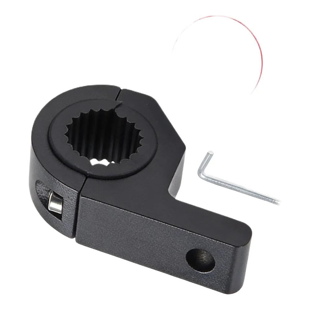 Motorcycle Bracket for Front Placement Use with Spotlight Clamp Functionality Compatible for across Wide Range of Two Wheelers