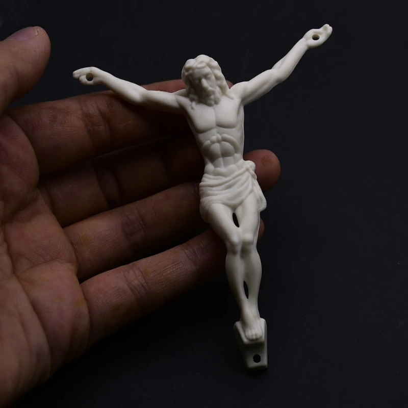 F92B Jesus Figurine mặt dây chuyền Kitô giáo Đám cưới năm mới Trang trí văn phòng trường học