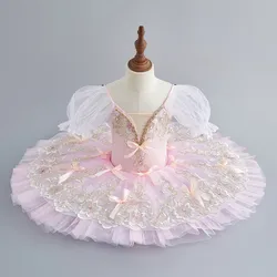 Adult Kids Professional Ballet Tutu Ballerina Princess Dress Child Swan Lake Dance Costume Clothes Teen Girls Ballet Outfit
