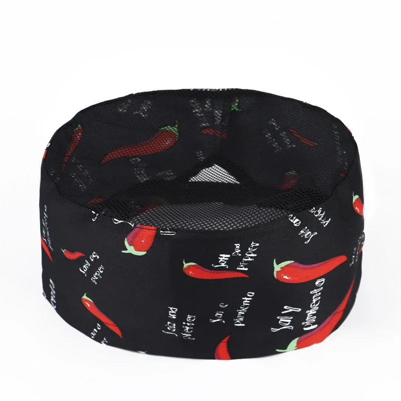 Chapeau de Chef en maille respirante, chapeau de Chef de cuisine de Restaurant, réutilisable et lavable, casquette supérieure pour hommes et femmes, casquette de travail de restauration