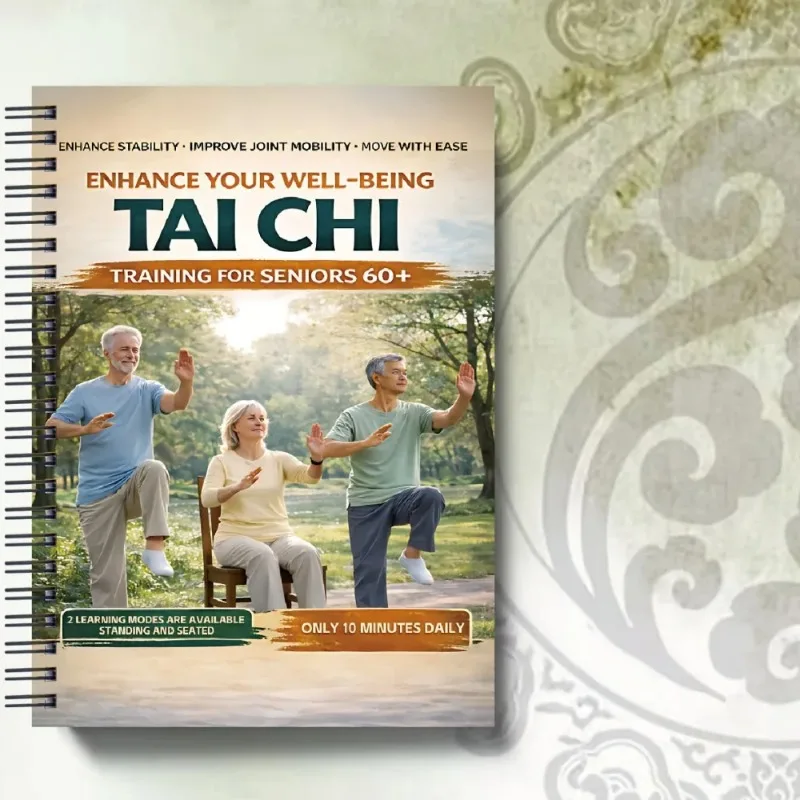 28 Days Transformation Challenge Tai Chi For Seniors Only 10 Minutes Daily Tai Chi Walking Easy 4-week Program Book