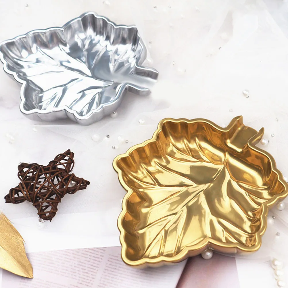 Maple Leaf Silicone Dish Mold - High-Transparency, Flexible, Easy-Clean DIY Food & Craft Casting Tray
