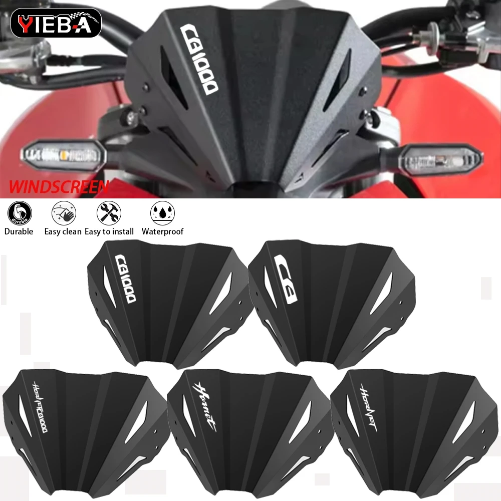 

2026 Windshield Flyscreen For HONDA CB1000 Hornet SP CB 1000 Hornet 1000 SP 2025 2027 Motorcycle Windscreen Guard Wind Deflector