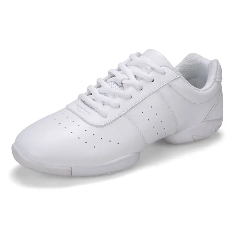 Aerobics Shoes Women Kids Sports Shoe Boys Girls Aerobics Dance Shoes White Competitive Modern/Jazz/Hip-hop Gym Dance Sneakers