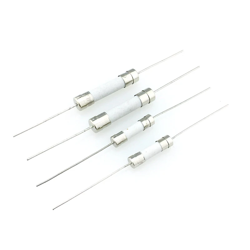 【10PCS】Air conditioning TV fast break F - pin ceramic fuse  5*20/6*30MM fuse 250V 0.5A 1A 3A 4A 5A 6A 7A 8A 10A 12A 15A 20A 25A