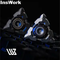 WANWU EDC Fidget Spinner Split Armor Type Magnetic Attraction Structure  Metal Fidget Spinner