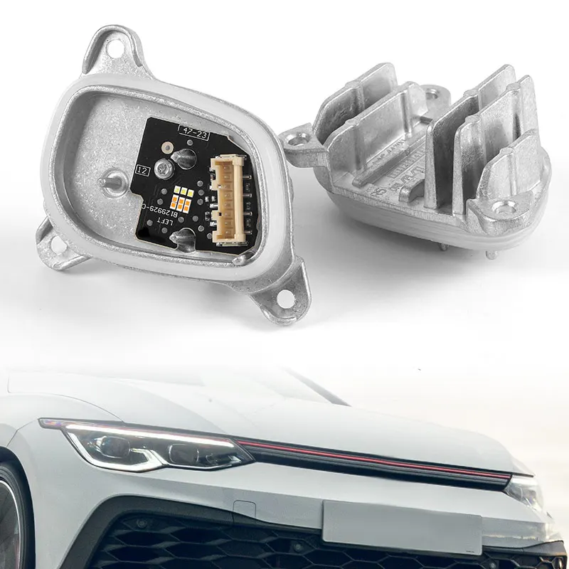 

8-pin LED Angel Eyes DRL Daytime Running Light Module Lamp For VW GOLF 8 MK8 2020 2021 2022 2023 2024 2025 5H0998478B 5H0998478C