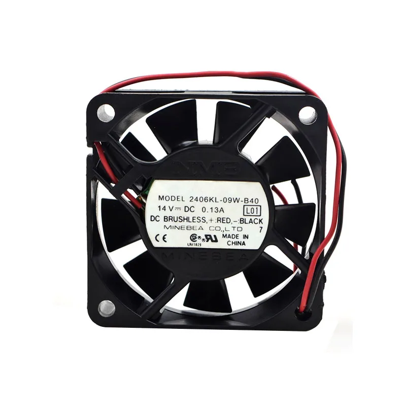 

НОВЫЙ ОРИГИНАЛЬНЫЙ 2406KL-09W-B40 14 В 0,13 А 6015 60*60*15 мм Охлаждающий ВЕНТИЛЯТОР РАДИАТОР
