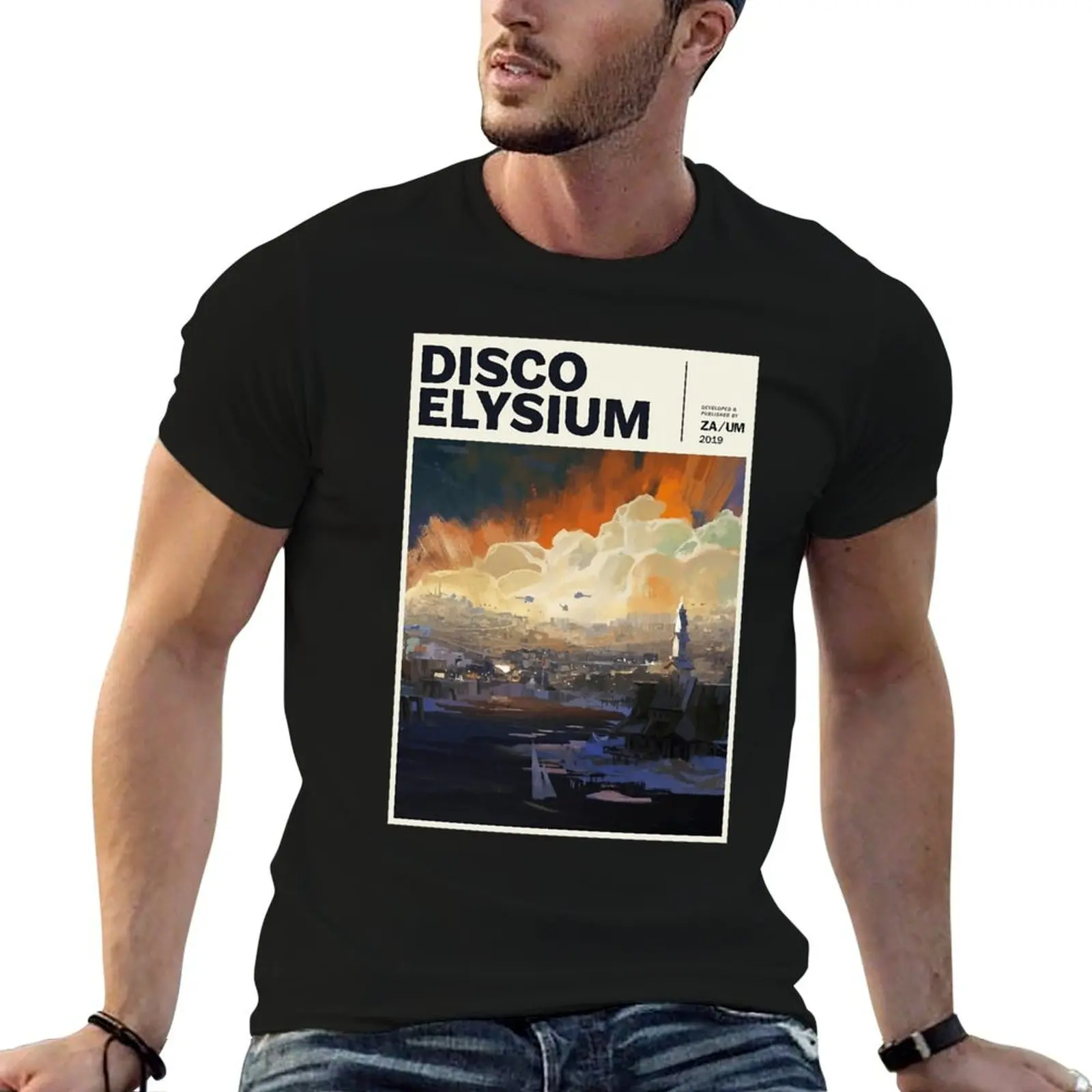 

man T-Shirt Gaming t Gifts plain man Elysium Fans For Men Women shirt Disco t Movie for shirt