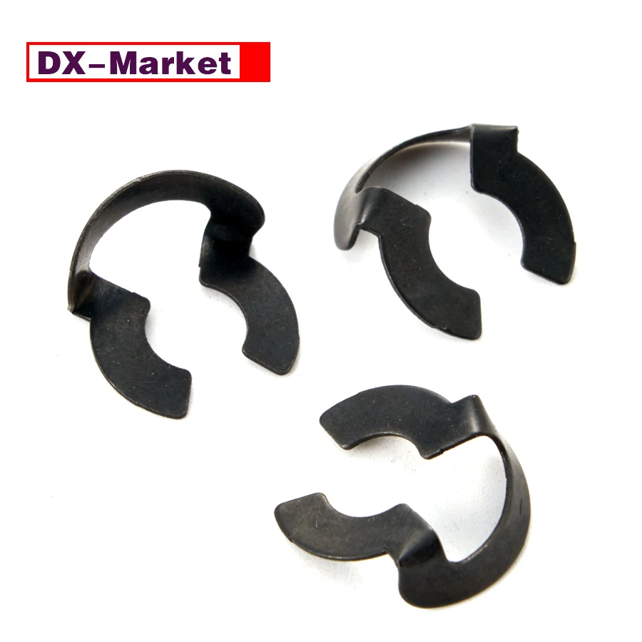 Cincin Penahan Berbentuk L, Cincin Jepret Klip Pengaman Berlapis Seng, D060