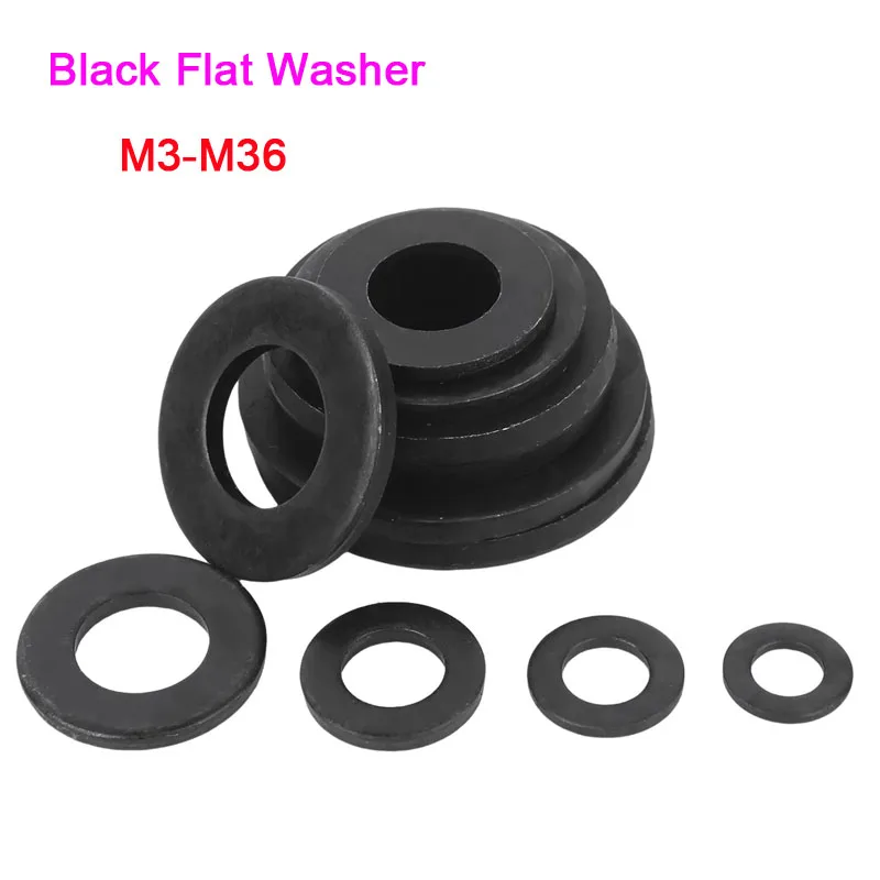 5-200Pcs Black Flat…